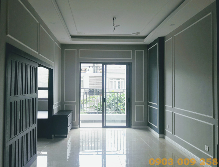 làm phào chỉ nhựa trang trí căn hộ wilton bình thạnh